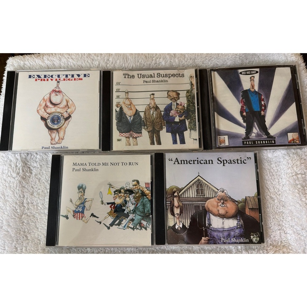 PAUL SHANKLIN COLLECTION OF CDs Lot Of 5 The Usual Suspects Vice Vice Baby